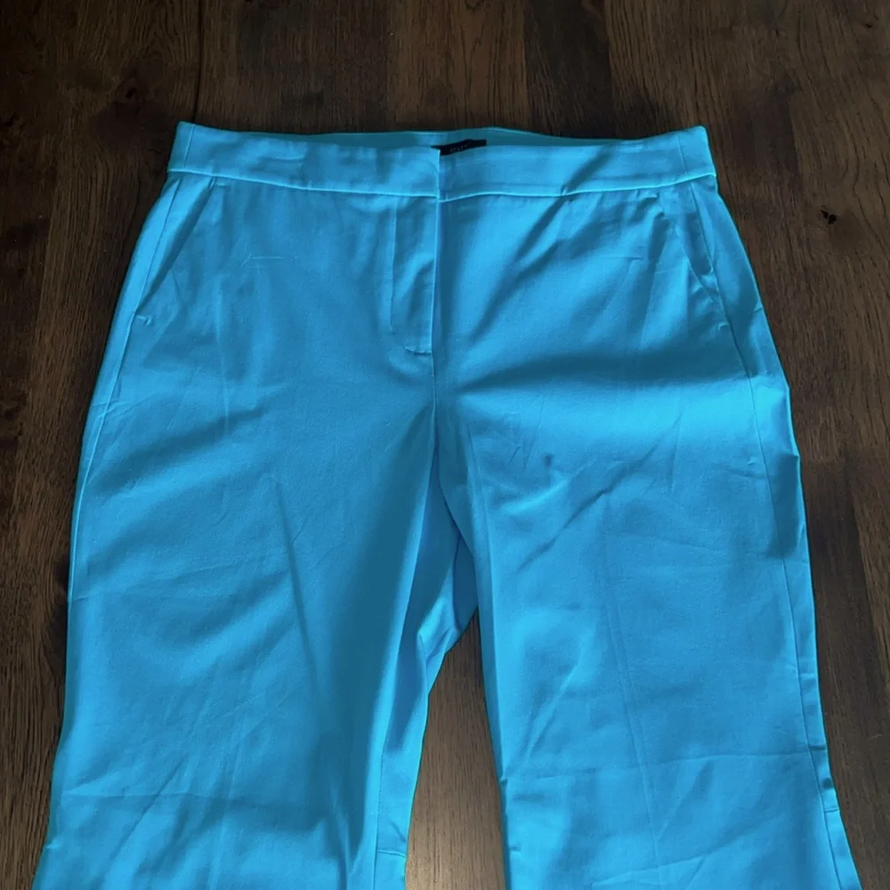 J.Crew Women’s Aqua Wide Leg Pants 14